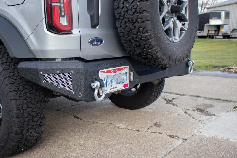Fishbone Offroad FB22360 2021+ Ford Bronco Rear Bumper - Black