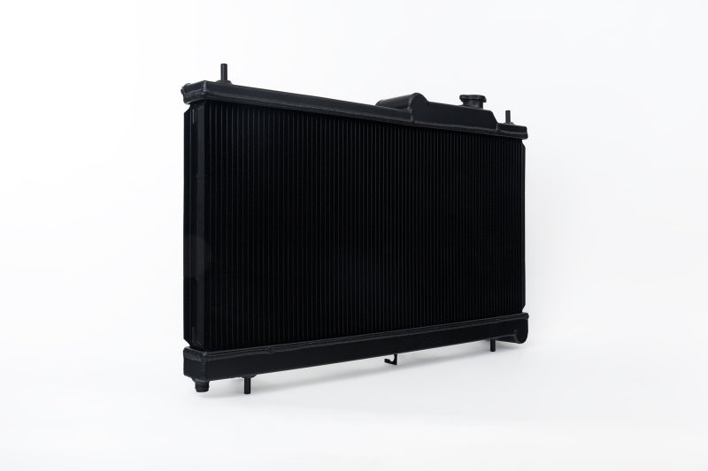 CSF 7095B 08-21 Subaru WRX/STI 2-Row 42mm Race-Spec All Aluminum Radiator - Black