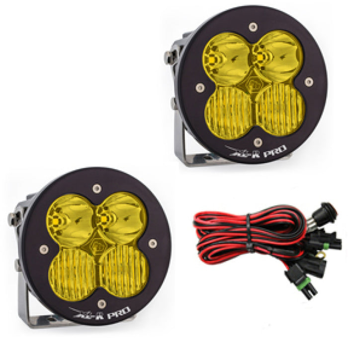 Baja Designs 537813 XL R Pro Series Driving Combo Pattern Pair LED Light Pods - Amber