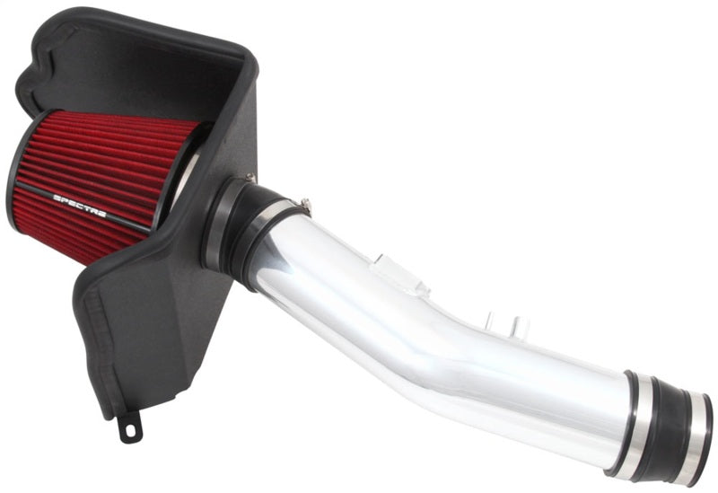 Spectre 9002 10-18 Toyota FJ 10-15 4Runner V6-4.0L F/I Air Intake Kit - Polished w/Red Filter