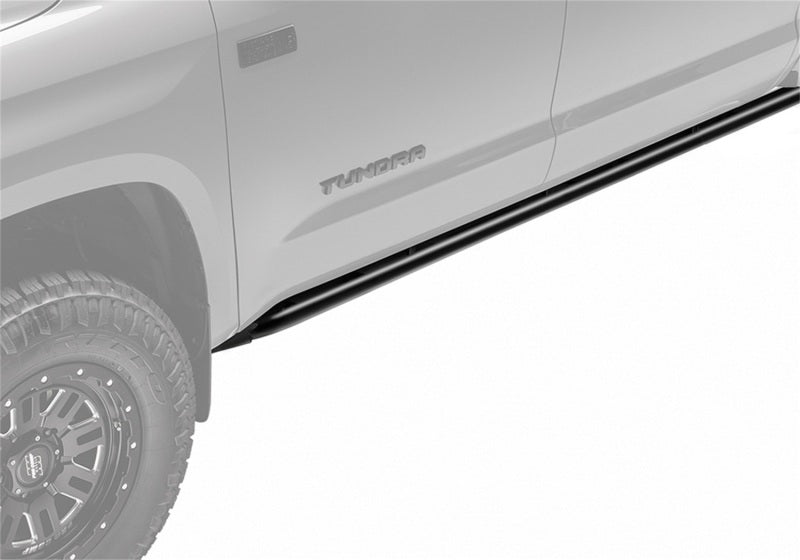 N-Fab G154RKRCC RKR Rails 15-17 GMC - Chevy Canyon/Colorado Crew Cab - Tex. Black - 1.75in