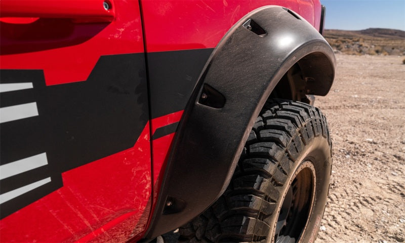 Bushwacker 20960-02 2021+ Ford Bronco 4-Door Pocket Style Flares 4pc - Black