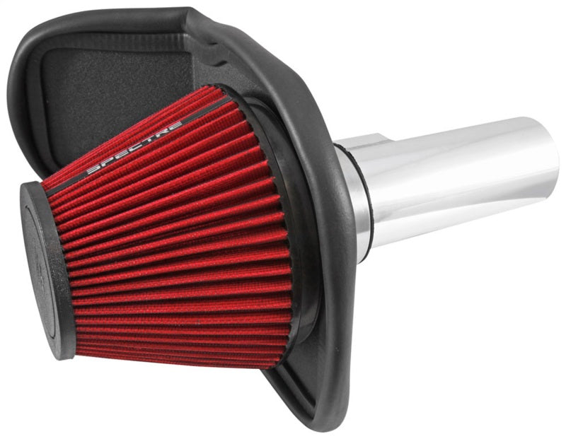 Spectre 9044 11-15 Chevy Cruze 1.4L Air Intake Kit - Polished w/Red Filter