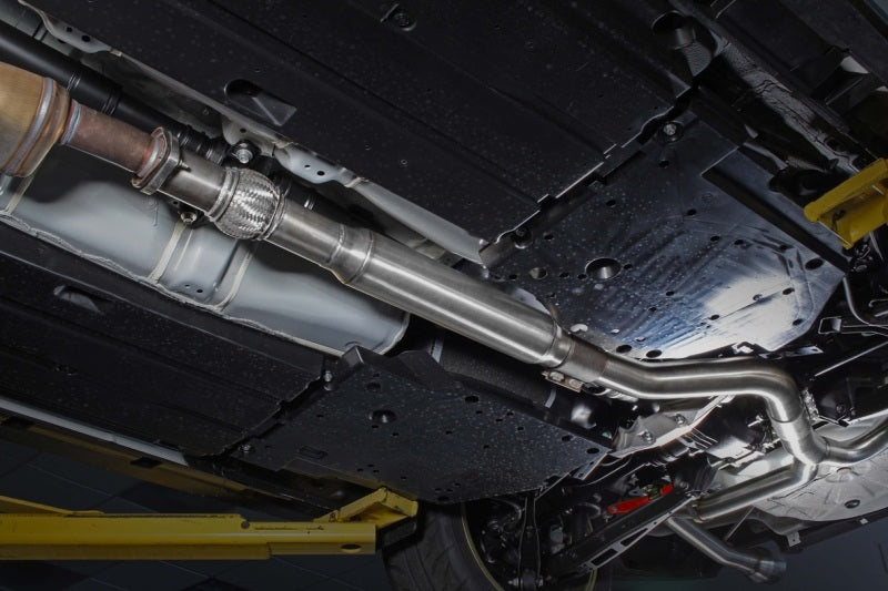 Perrin Performance PSP-EXT-340BR PERRIN 22-25 Subaru WRX Stainless Steel Midpipe w/Resonator 3in. (Fits OEM/Aftermarket Mufflers)