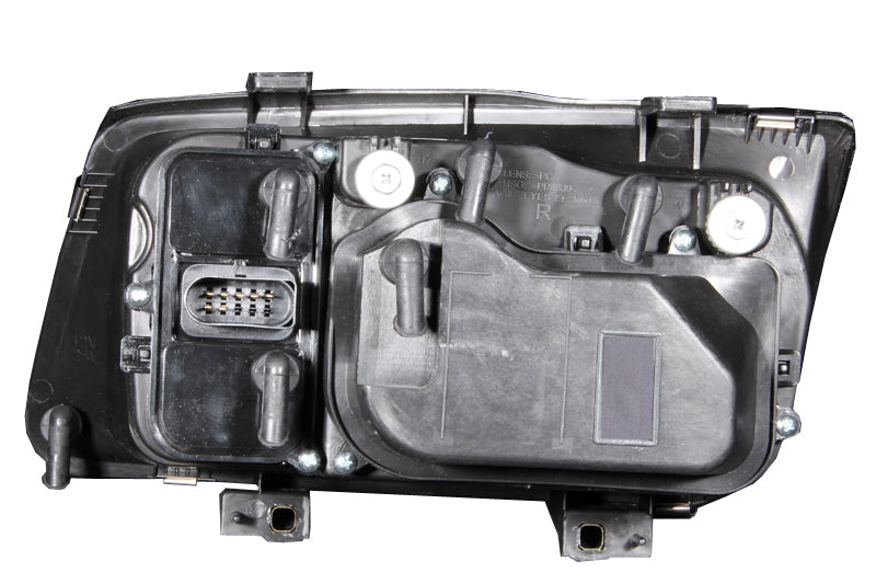 ANZO 121369 1999-2005 Volkswagen Jetta Projector Headlights w/ Halo Black (CCFL)