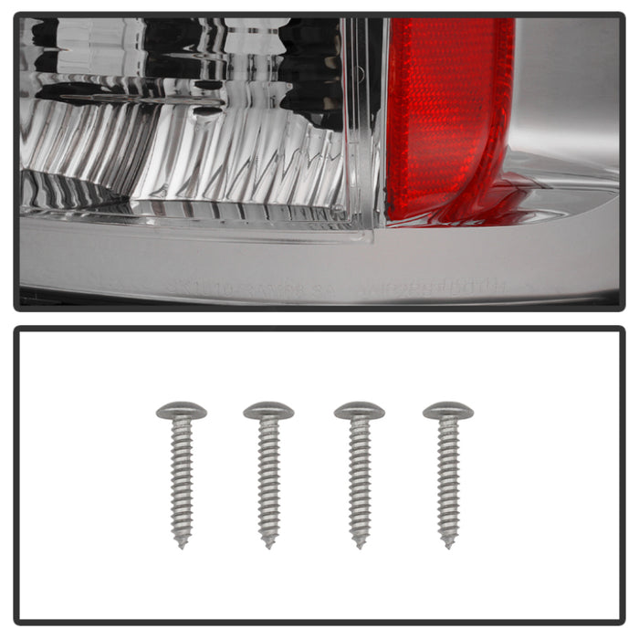 SPYDER 5002563 Spyder Dodge RAM 02-06 1500/RAM 2500/3500 03-06 LED Tail Light Chrome ALT-YD-DRAM02-LED-C