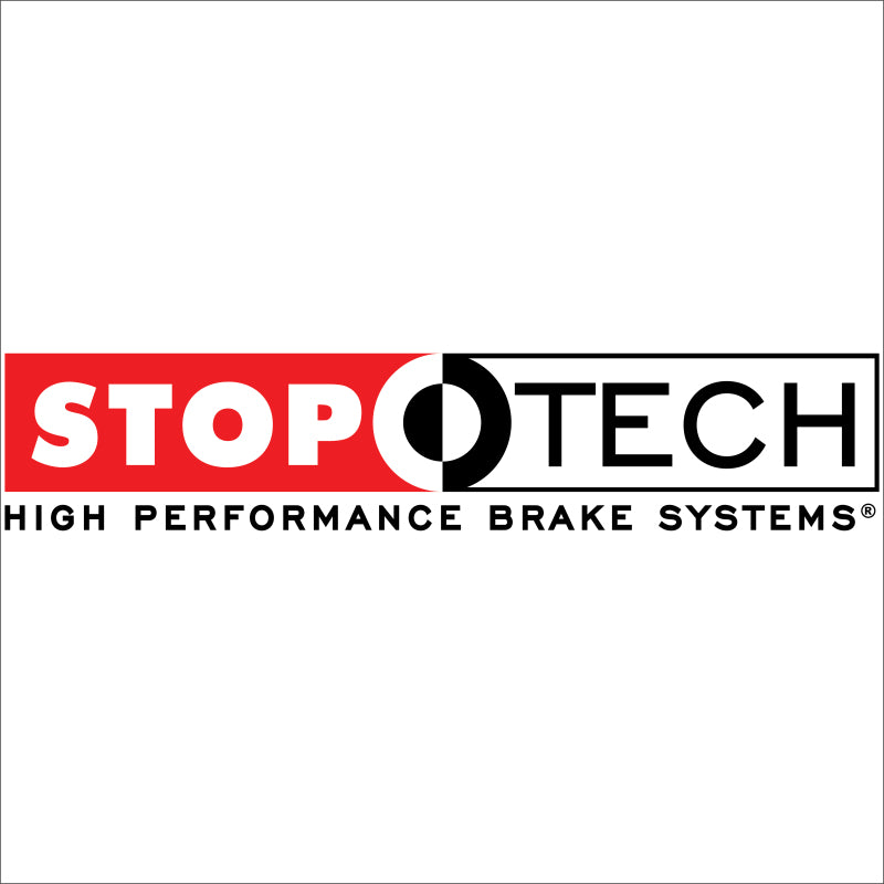 Stoptech 127.40036L StopTech 06-08 Civic GX / 02-04 CR-V / 98-02 Honda Accord V6 / 03-07 Accord 4 cyl/V6 MT Slotted & D