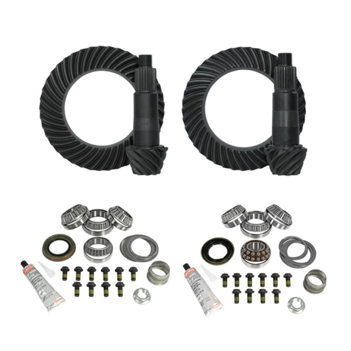 Yukon Gear & Axle YGK067 Yukon Gear & Install Kit Package for Jeep Rubicon JL/JT w/D44 Front & Rear in a 4.56 Ratio
