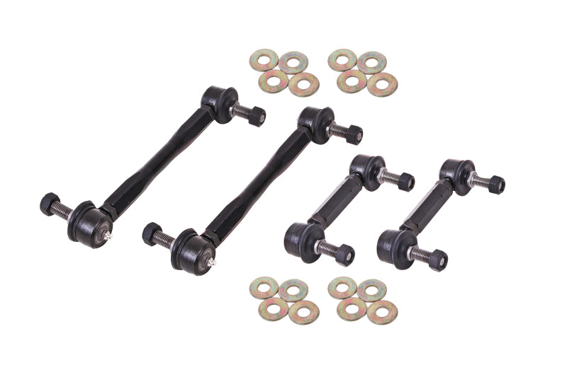 BMR Suspension ELK012 BMR 15-17 S550 Mustang Front and Rear Sway Bar End Link Kit - Black