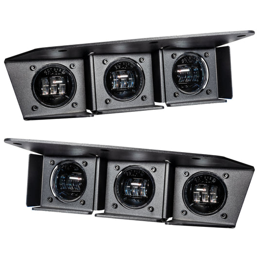 ORACLE Lighting 5890-001 21-22 Ford Bronco Triple LED Fog Light Kit for Steel Bumper - White