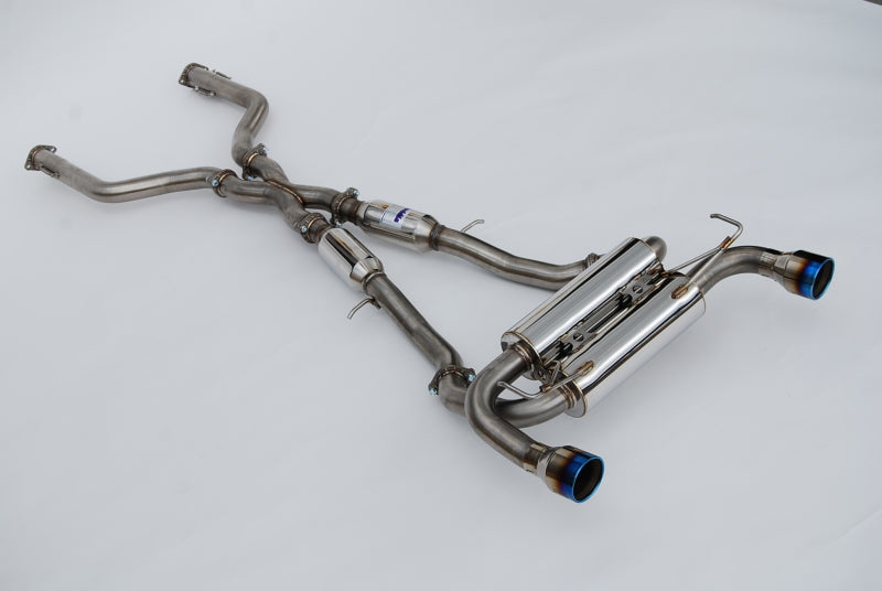 Invidia HS22N4Z7GM1RTL 2022+ Nissan Z 70mm Gemini Cat Back Exhaust - Rolled TI Tips