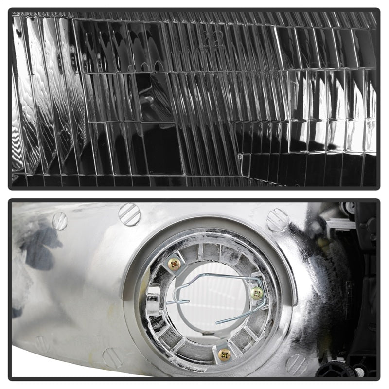 SPYDER 9042836 xTune 97-99 Toyota Camry 4pc OEM Style Headlights w/Corner Lights - Black (HD-JH-TCAM97-SET-BK)