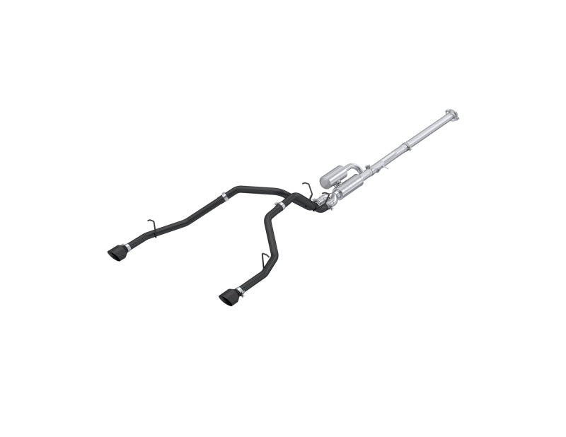 MBRP S5156BLK 2025+ RAM 1500 3.0L BLK Series 3.0in Cat-Back Dual Rear Exit Exhaust