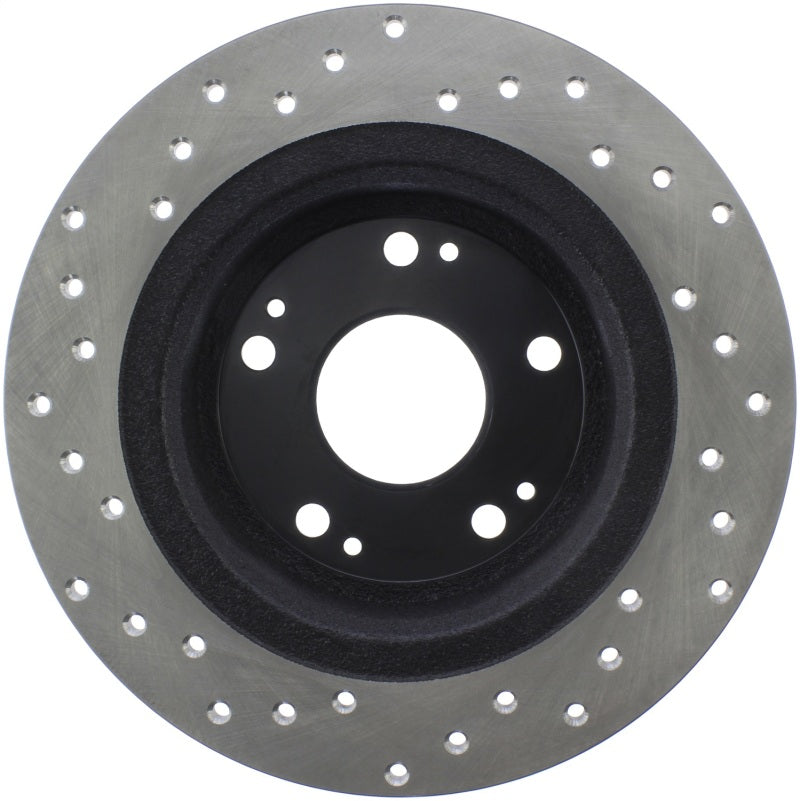 Stoptech 128.40068L StopTech Drilled Sport Brake Rotor
