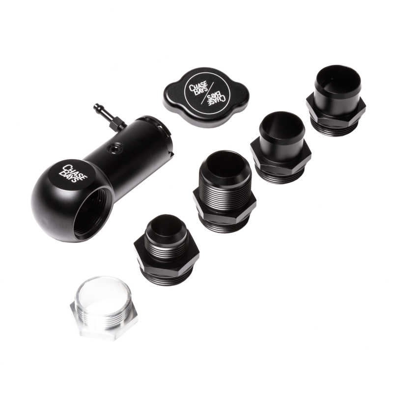 Chase Bays CB-IFN-16AN-RADCAP-A -16AN / -16AN Raised Inline Filler Neck w/Cap