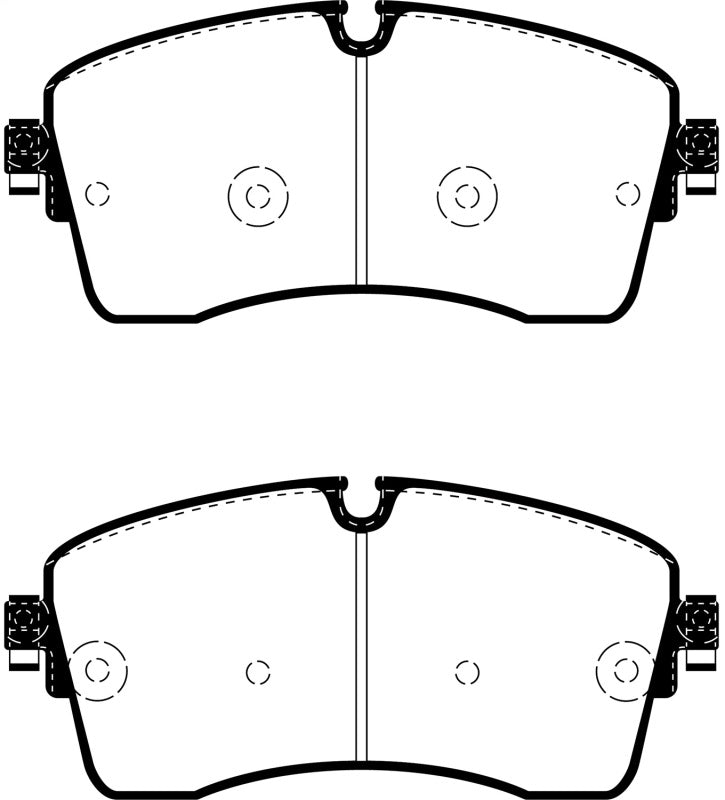 EBC DP62385 2018+ Jaguar E-Pace 2.0L Turbo (246) Greenstuff Front Brake Pads