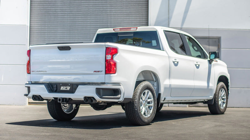 Borla 140997CFBA 2024 Chevy Silverado 1500 6.2L V8 ATAK Catback Exhaust w/ Simulator - CF Black Anodized