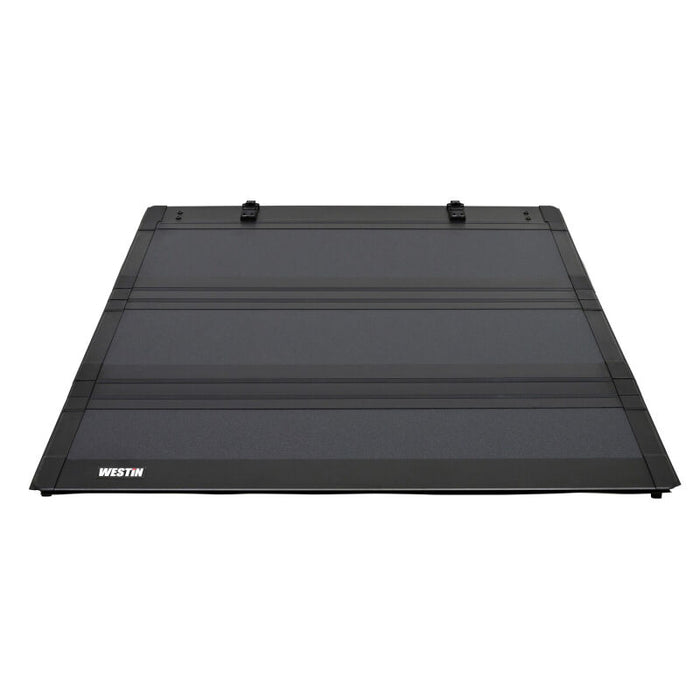 Westin 19-44545 14-19 Chevrolet/GMC 1500/2500/3500 6ft. 7in. Bed Hard Tri-Fold Tonneau Cover - Black