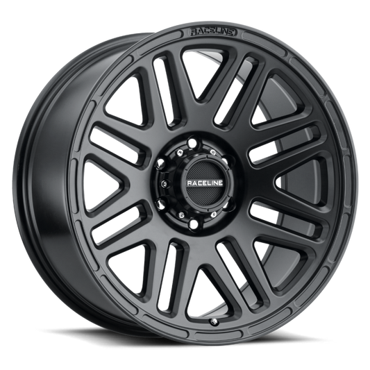 Raceline 944B-55012 944B Outlander 15x5in / 5x114.3 BP / 0mm Offset / 3.19mm Bore - Satin Black Wheel