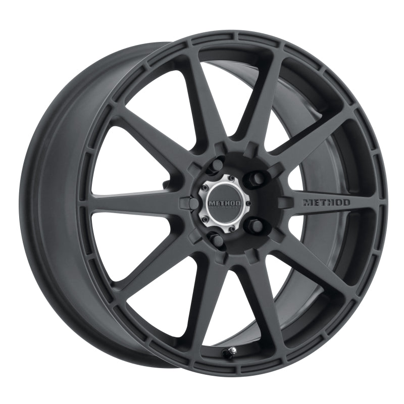 Method Wheels MR50178051542 Method MR501 RALLY 17x8 +42mm Offset 5x100 67.1mm CB Matte Black Wheel