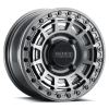 Method Wheels MR415510471264B Method MR415 Beadlock 15x10 / 6+4/25mm Offset / 4x136 / 106 CB Graphite Wheel - Gloss Graphite Ring
