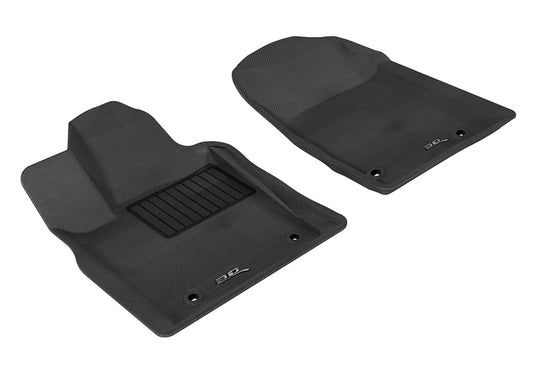 3D MAXpider L1DG01311509 2013-2020 Dodge/Jeep Grand Cherokee/Durango Kagu 1st Row Floormat - Black