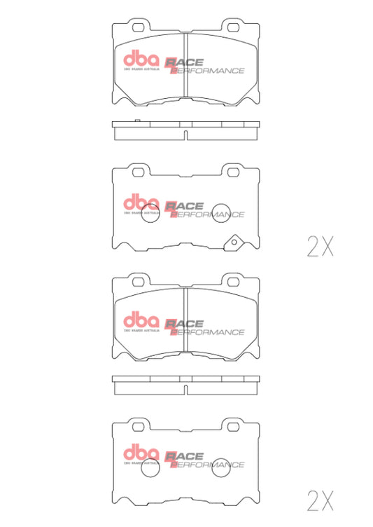 DBA DB2400RP 2023+ Nissan Z (Z34) RP Performance Front Brake Pads