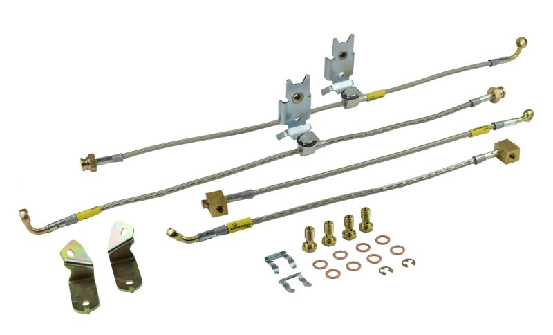 Goodridge 12412 08-11 Dodge Challenger / 06-11 Charger / 05-08 Magnum SE Brake Lines