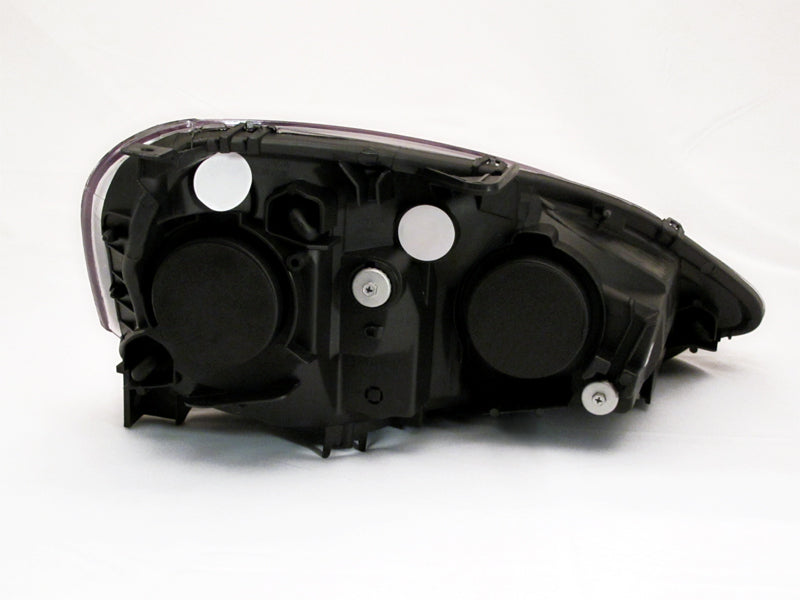 ANZO 121209 2002-2004 Acura Rsx Crystal Headlights Black