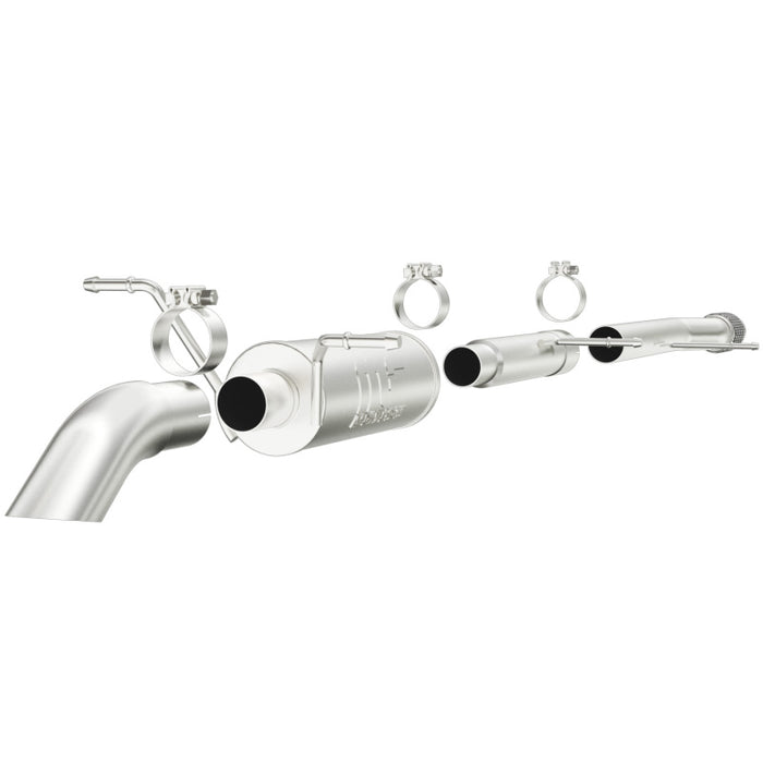 Magnaflow 17146 MagnaFlow 14 Chev Silverado V8 5.3L CC/EC Cab Turn Down in Front of Rr Tire SS Catback Perf Exhaust