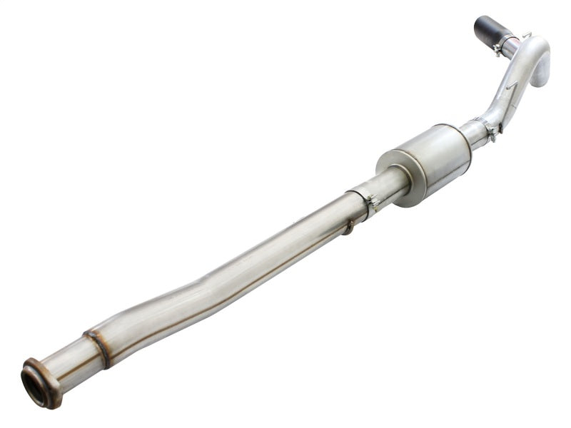 aFe 49-03069-B Atlas Exhausts 4in Cat-Back Aluminized Steel Exhaust Sys 2015 Ford F-150 V6 3.5L (tt) Black Tip