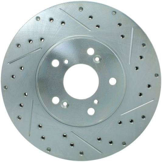 Stoptech 227.40046L StopTech Select Sport 99-08 Acura TL (STD Caliper) / 01-03 CL Slotted and Drilled Left Front Rotor