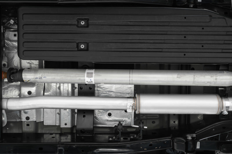 MBRP S5209AL 2021+ Ford F150 2.7L/3.5L/5.0L 4in Aluminized Steel Cat-Back - RACE VERSION