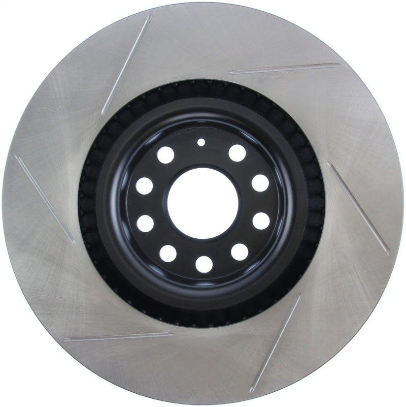 Stoptech 126.33112SL StopTech Power Slot 09 VW CC (Passat CC) / 06-09 Passat Front Left Slotted Rotor