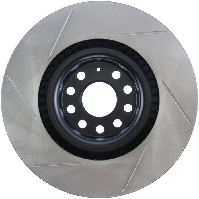 Stoptech 126.33112SL StopTech Power Slot 09 VW CC (Passat CC) / 06-09 Passat Front Left Slotted Rotor