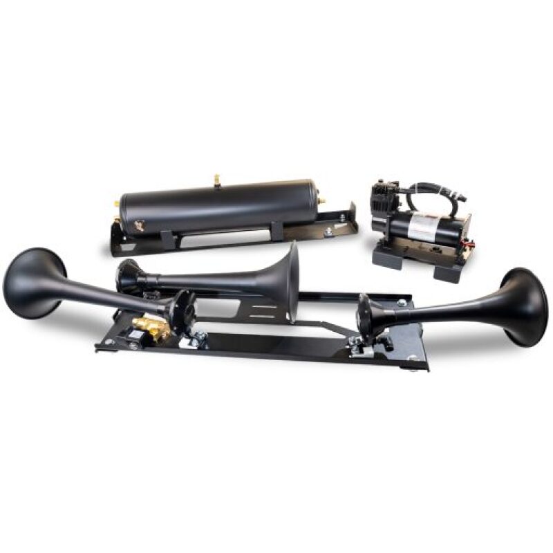 Kleinn Air Horns SDKIT17-734STL Kleinn 17-22 Ford F-250/ F-350 Onboard Air System w/ Model 730 Horns