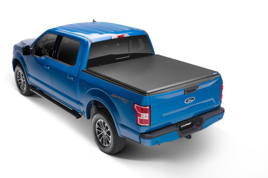 LUND 969352 Lund 99-17 Ford F-250 Super Duty Styleside (6.8ft. Bed) Hard Fold Tonneau Cover - Black