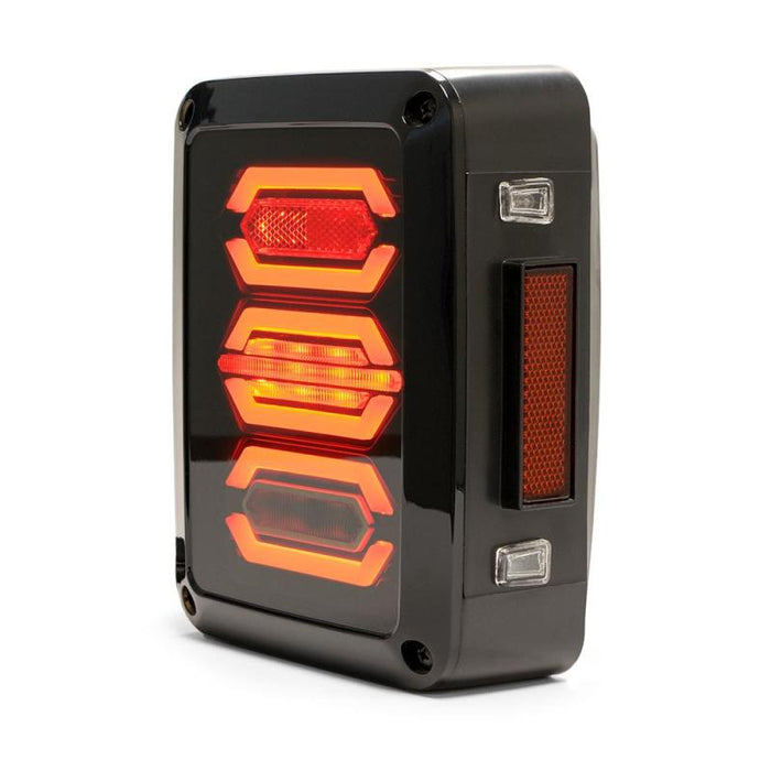 DV8 Offroad TLJK-02 07-18 Jeep Wrangler JK Octagon LED Tail Light