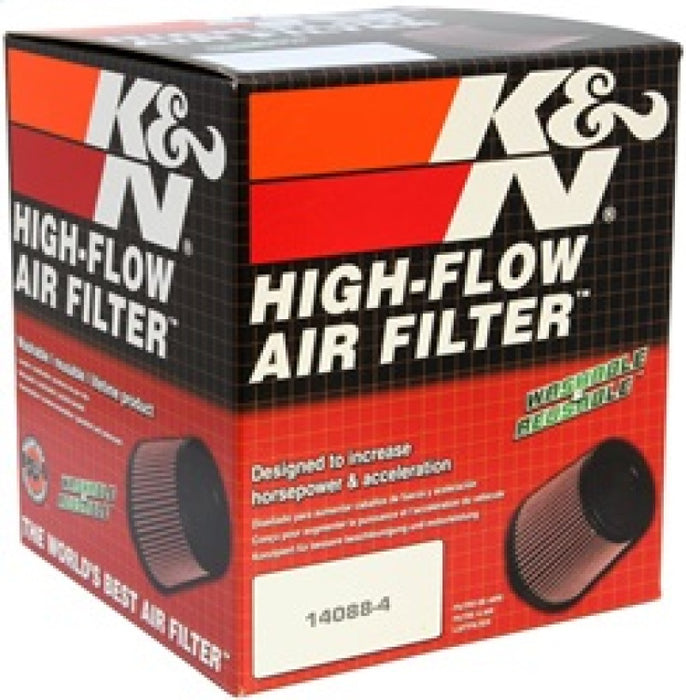 K&N Engineering RP-4980 K&N Round Tapered Universal Air Filter 4in Flange ID x 5.375 Base OD x 4in Top OD x 6.5in H