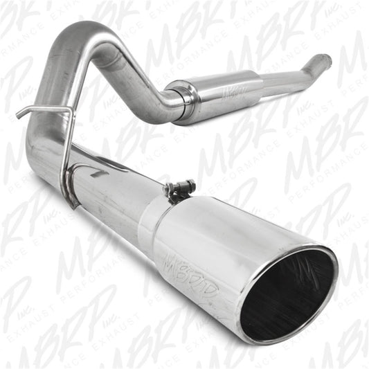 MBRP S6208409 2003-2007 Ford F-250/350 6.0L EC/CC Cat Back Single Side (Stock Cat)