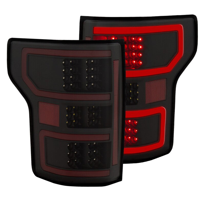 ANZO 321338 18-19 Ford F-150 LED Taillights Black
