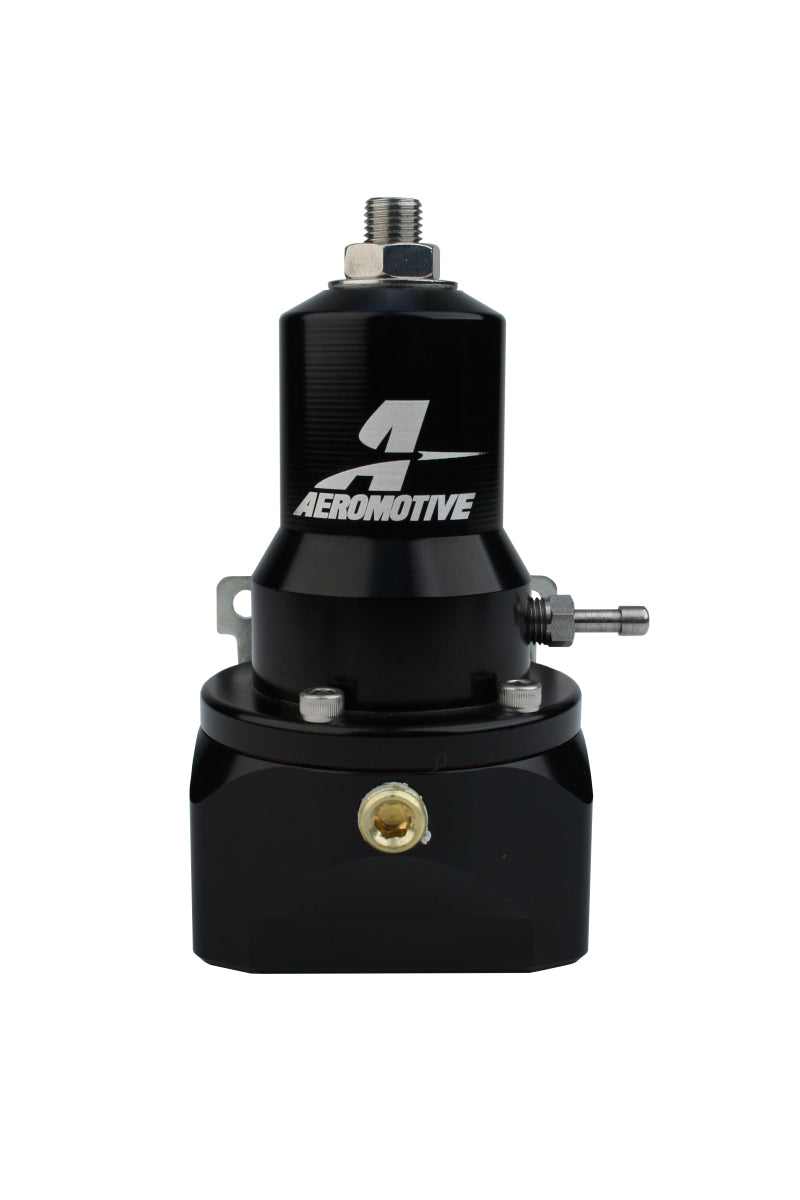 Aeromotive 13134 Regulator - 30-120 PSI - .313 Valve - 2x AN-10 Inlets / AN-10 Bypass
