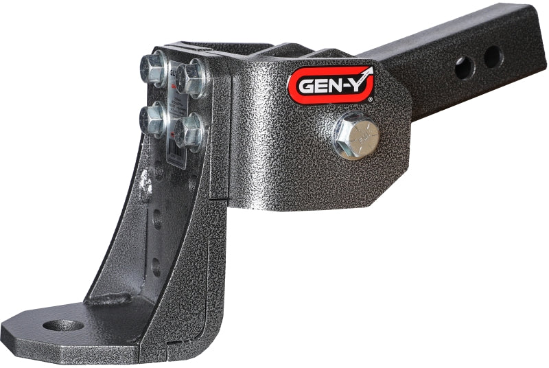 GEN-Y Hitch GH-12005 Gen-Y Glyder Torsion-Flex 2in Shank 6in Drop 7K Hitch w/Ball Platform/1in Diameter Mounting Hole