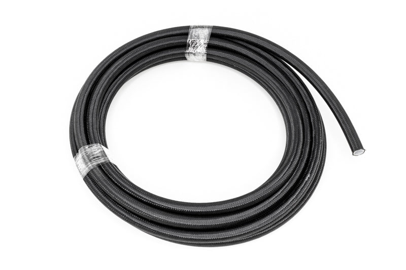 DeatschWerks 6-02-0865-20 8AN Black Nylon Braided PTFE Hose 20 Feet