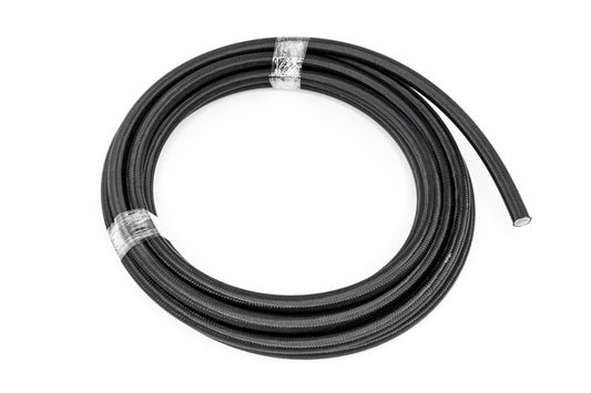 DeatschWerks 6-02-0865-20 8AN Black Nylon Braided PTFE Hose 20 Feet