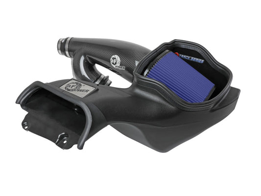 aFe 57-10010R 17-20 Ford F-150/Raptor Track Series Carbon Fiber Cold Air Intake System With Pro 5R Filters