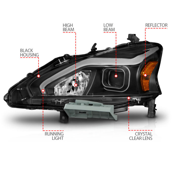 ANZO 121569 ANZ LED/Projector Headlights