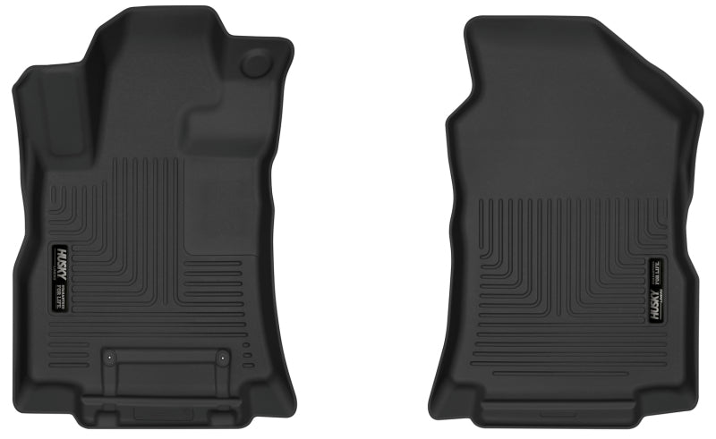 Husky Liners 54811 19-23 Subaru Ascent X-Act Contour Black Front Seat Floor Liners