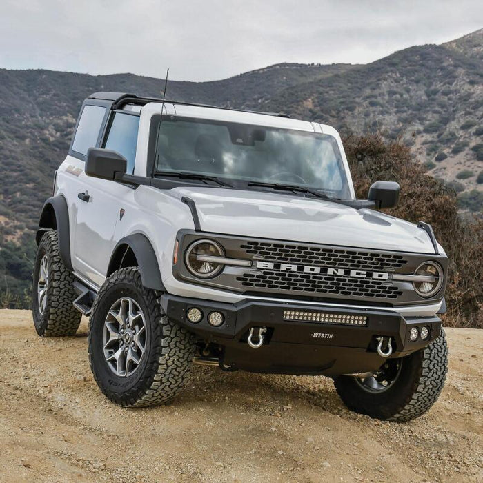 Westin 58-41255 21-25 Ford Bronco Pro-Mod Front Bumper - Textured Black