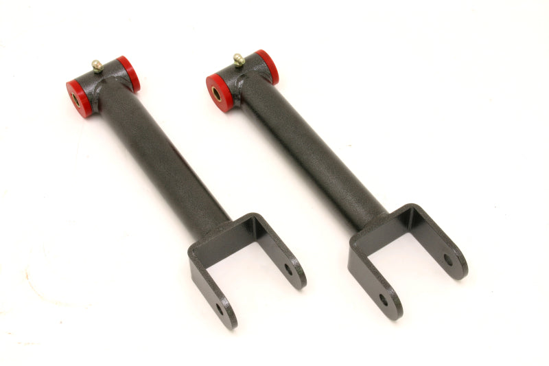 BMR Suspension UTCA003H BMR 91-96 B-Body Non-Adj. Upper Control Arms Extended Length (Polyureathane) - Black Hammertone